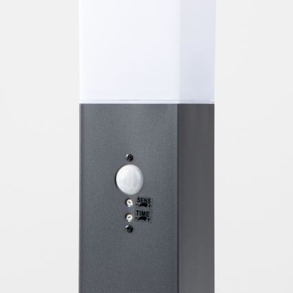 BRILAGI - Vonkajšia lampa s čidlom NOVA 1xE27/15W/230V 40 cm IP44 antracit