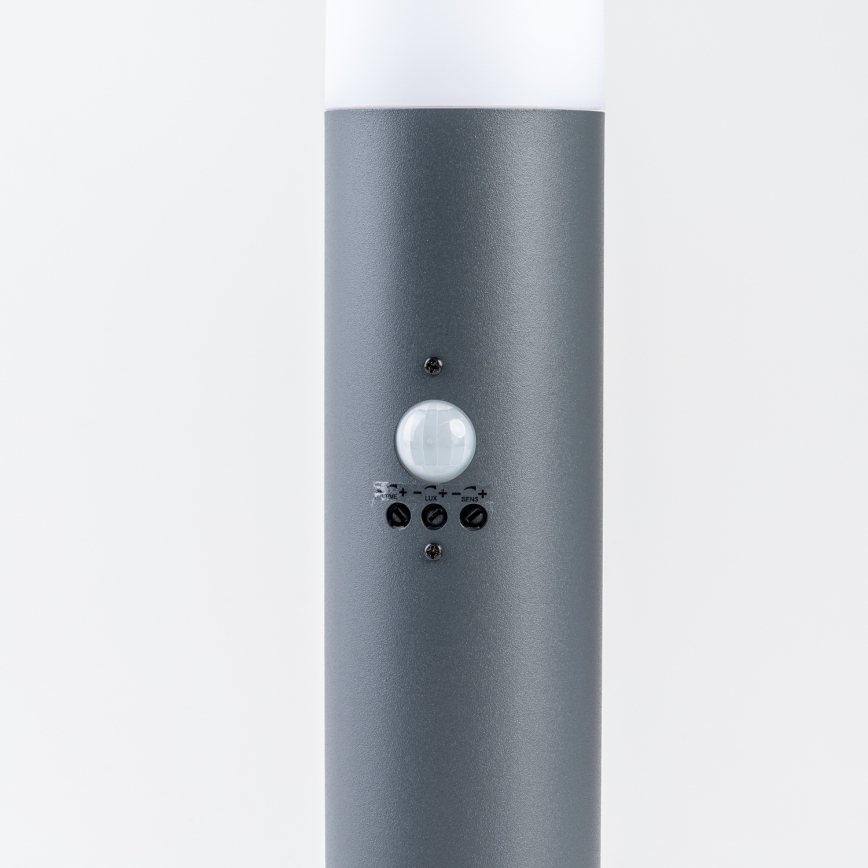 BRILAGI - Vonkajšie svietidlo s pohybovým senzorom ELIA 1xE27/20W/230V IP44 100 cm antracitové
