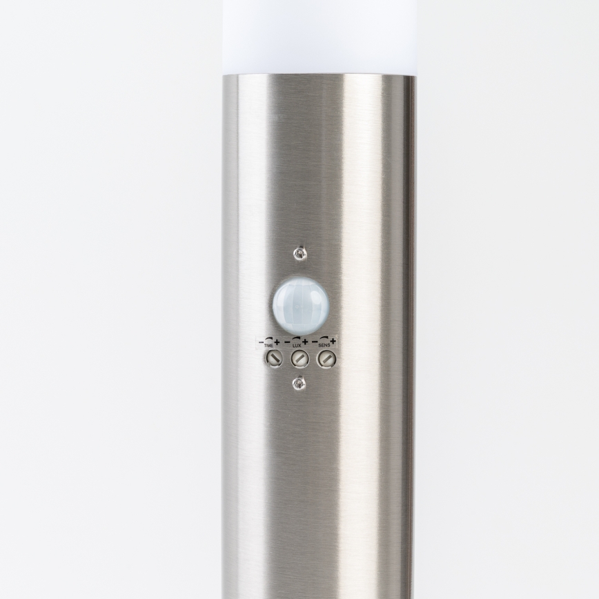 BRILAGI - Vonkajšie svietidlo so snímačom pohybu ELIA 1xE27/20W/230V IP44 50 cm matný chróm