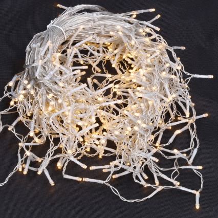 Brilagi - LED vonkajší reťaz 360xLED/8 režimov 14m IP44 teplá biela cencúle