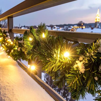 Brilagi - Vonkajšia LED vianočná dekorácia GIRLANDA 80xLED/230V 500 cm IP44