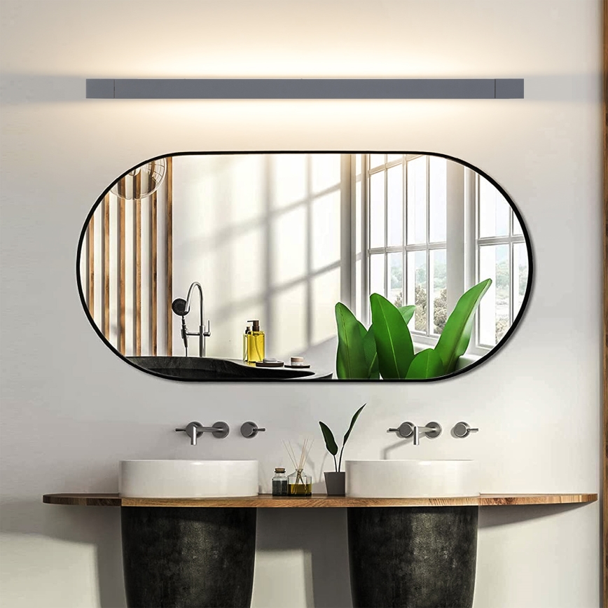 Brilagi - LED vonkajšie nástenné svietidlo AQUA LINE LED/24W/230V 90 cm IP44 antracit CRI 90