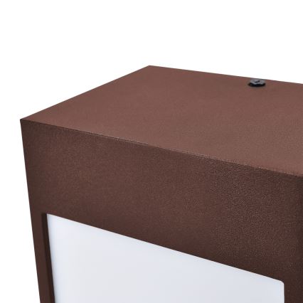 Brilagi - vonkajšie LED nástenné svietidlo TERNI LED/12W/230V hnedá IP44