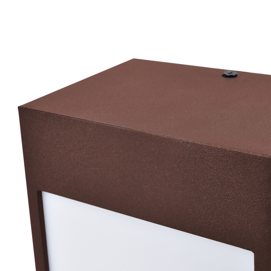 Brilagi - vonkajšie LED nástenné svietidlo TERNI LED/12W/230V hnedá IP44