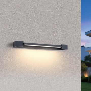 Brilagi - vonkajšie nástenné LED svietidlo AQUA LINE LED/12W/230V 45 cm IP44 antracit CRI 90