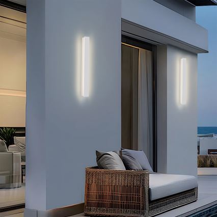 Brilagi - LED Vonkajšie nástenné svietidlo LINEAR LED/12W/230V 3000K IP65 50 cm biela CRI 90