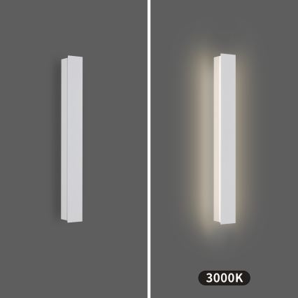 Brilagi - LED Vonkajšie nástenné svietidlo LINEAR LED/12W/230V 3000K IP65 50 cm biela CRI 90