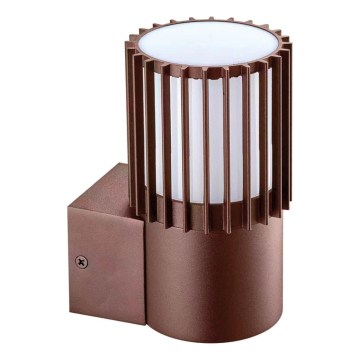 BRILAGI - Vonkajšie nástenné svietidlo ARMOR 1xGU10/35W/230V IP44 hnedá