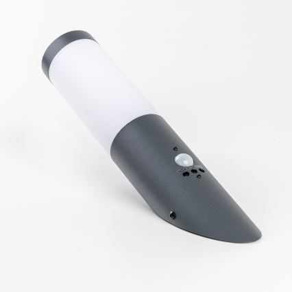 BRILAGI - Vonkajšie nástenné svietidlo s pohybovým senzorom ELIA 1xE27/20W/230V IP44 antracit
