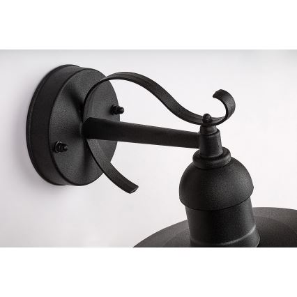 Brilagi - Vonkajšie nástenné svietidlo MOLDE 1xE27/60W/230V IP44 čierne