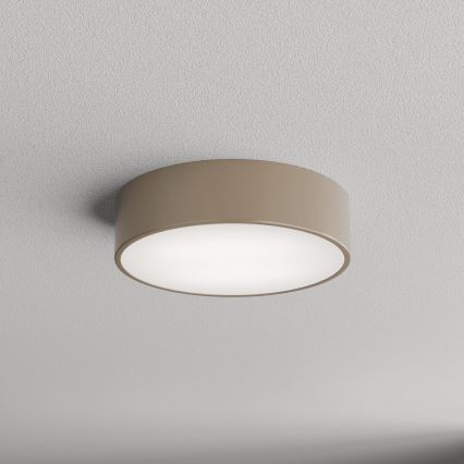 Brilagi - Vonkajšie stropné svietidlo so senzorom CLARE 2xE27/48W/230V pr. 30 cm IP54 béžová