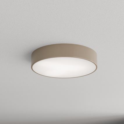 Brilagi - Vonkajšie stropné svietidlo so senzorom CLARE 3xE27/72W/230V pr. 40 cm IP54 béžová