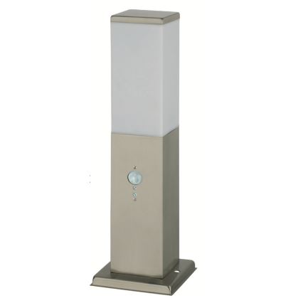 Brilagi - Vonkajšie svietidlo so snímačom NOVA 1xE27/15W/230V 40 cm IP44 matný chróm