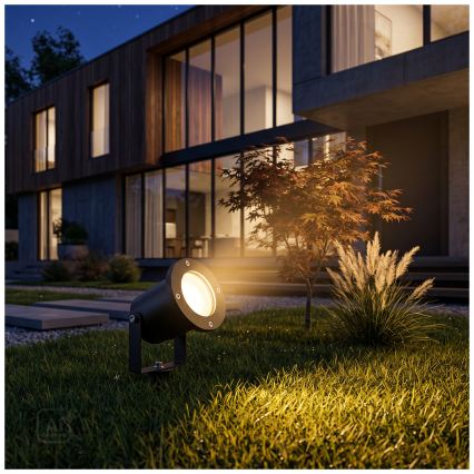 BRILAGI - Vonkajšie svietidlo TERRA 1xGU10/50W/230V IP65 čierne