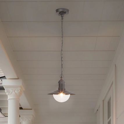 Brilagi - Vonkajšie závesné svietidlo MOLDE 1xE27/60W IP44 čierne