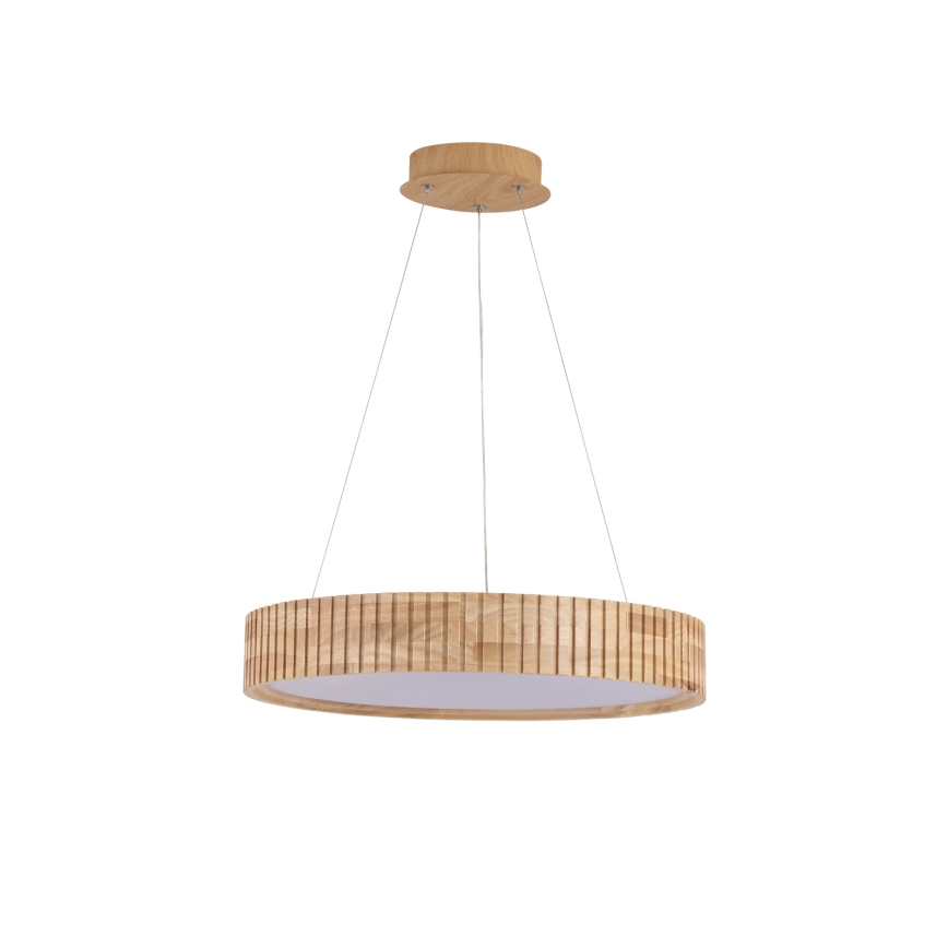 Brilagi - LED závesný luster na lanku FALCON WOOD MODERN LED/30W/230V 3000/4000/6000K priemer 45 cm drevo