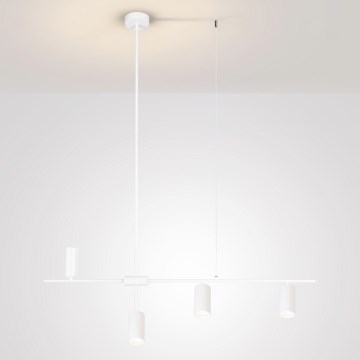 Brilagi - Závesné svietidlo CRANE na lanku 4xGU10/30W/230V biele