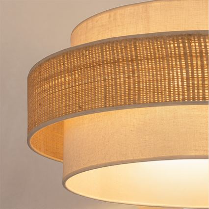 Brilagi - Závesné svietidlo na lane SPACE 1xE27/60W/230V pr. 40 cm béžové/krémové