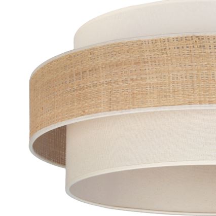Brilagi - Závesné svietidlo na lane SPACE 1xE27/60W/230V pr. 40 cm béžové/krémové