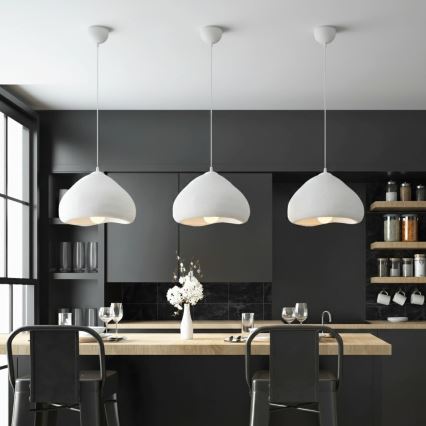 Brilagi - Závesné svietidlo na lanku WABI SABI 1xE27/40W/230V pr. 32 cm biela