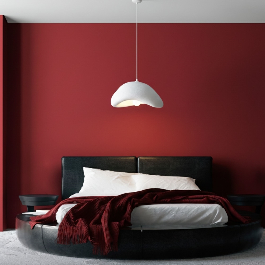 Brilagi - Závesné svietidlo na lanku WABI SABI 1xE27/40W/230V pr. 42 cm biela