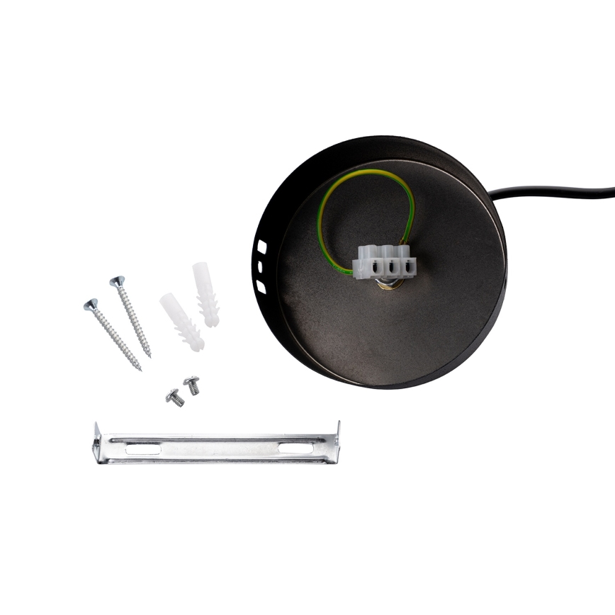 Brilagi - Závesné svietidlo na lanku WABI SABI 1xE27/40W/230V priemer 35 cm čierna