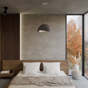 Brilagi - Závesné svietidlo na lanku WABI SABI 1xE27/40W/230V sivé