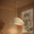 BRILAGI - Závesné svietidlo na lanku WABI SABI 1xE27/60W/230V pr. 40 cm biela