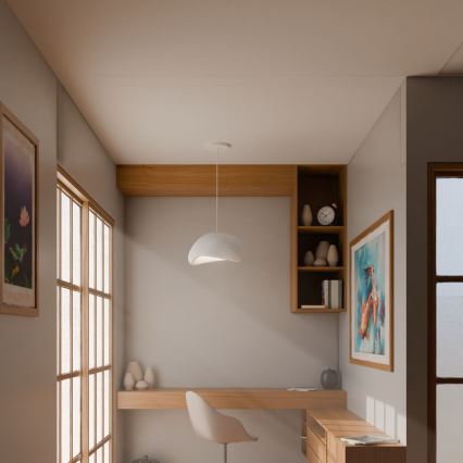 Brilagi - Závesné svietidlo na šnúre WABI SABI 1xE27/40W/230V biela