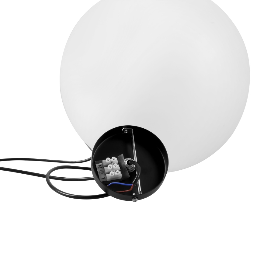 BRILAGI - Závesné svietidlo s lankom POLOS 1xE27/40W/230V pr. 40 cm čierne