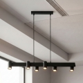 Brilagi - Závesné svietidlo SELE na lankách 6xGU10/30W/230V čierne