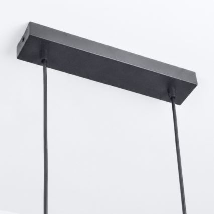 Brilagi - Závesné svietidlo SELE na lankách 6xGU10/30W/230V čierne