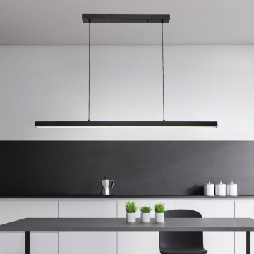 Brilagi - Závesný LED luster na lanku PAXIS LED/30W/230V 120 cm čierny