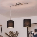 Brilagi - Závesný LED luster NUBILA 2xE27/60W/230V čierny