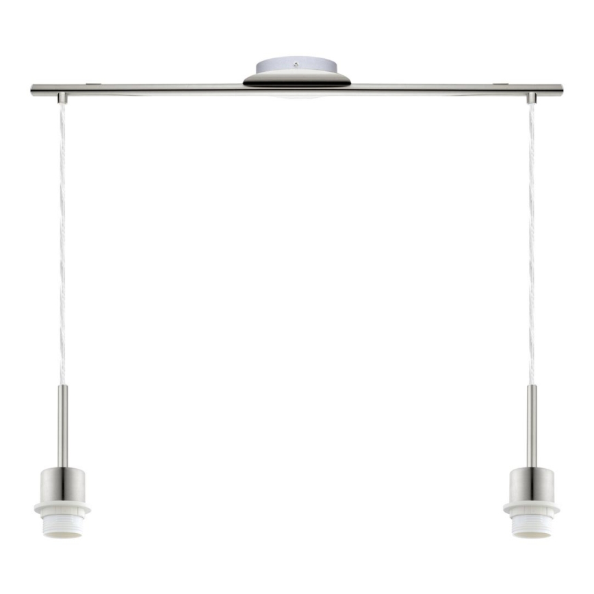 Brilagi - Závesný LED luster NUBILA 2xE27/60W/230V čierny