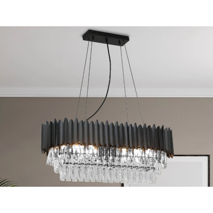 Brilagi - Závesný luster CARLOS na lanku 10xE14/40W/230V