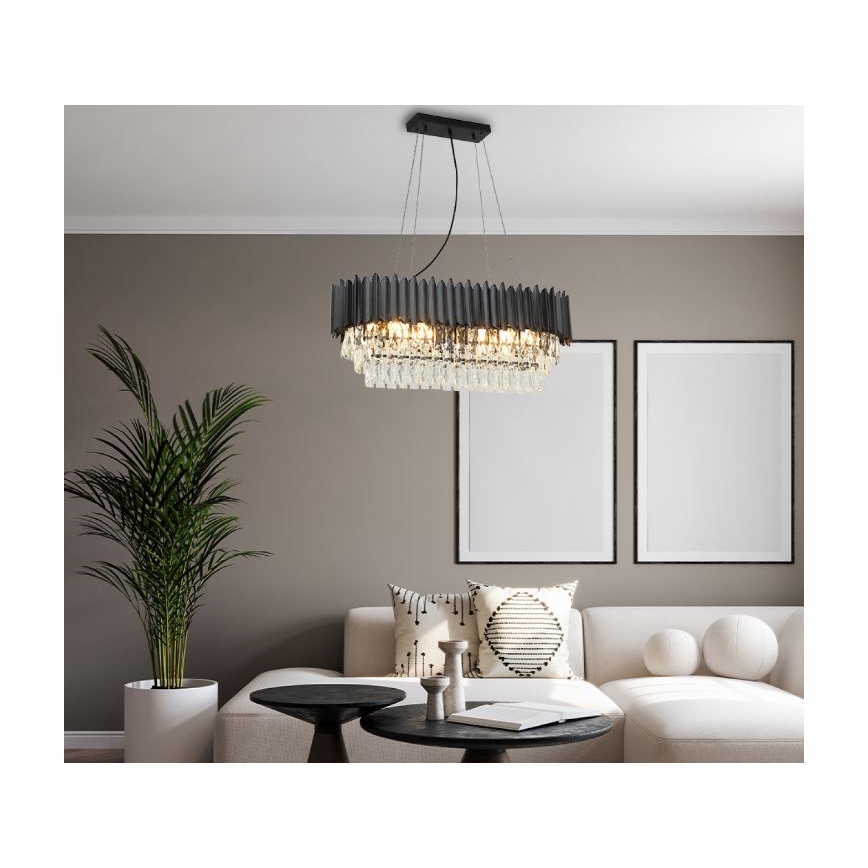 Brilagi - Závesný luster CARLOS na lanku 10xE14/40W/230V