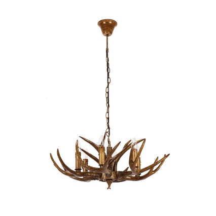 Brilagi - Závesný luster DEER na reťazi 6xE14/10W/230V pr. 70 cm