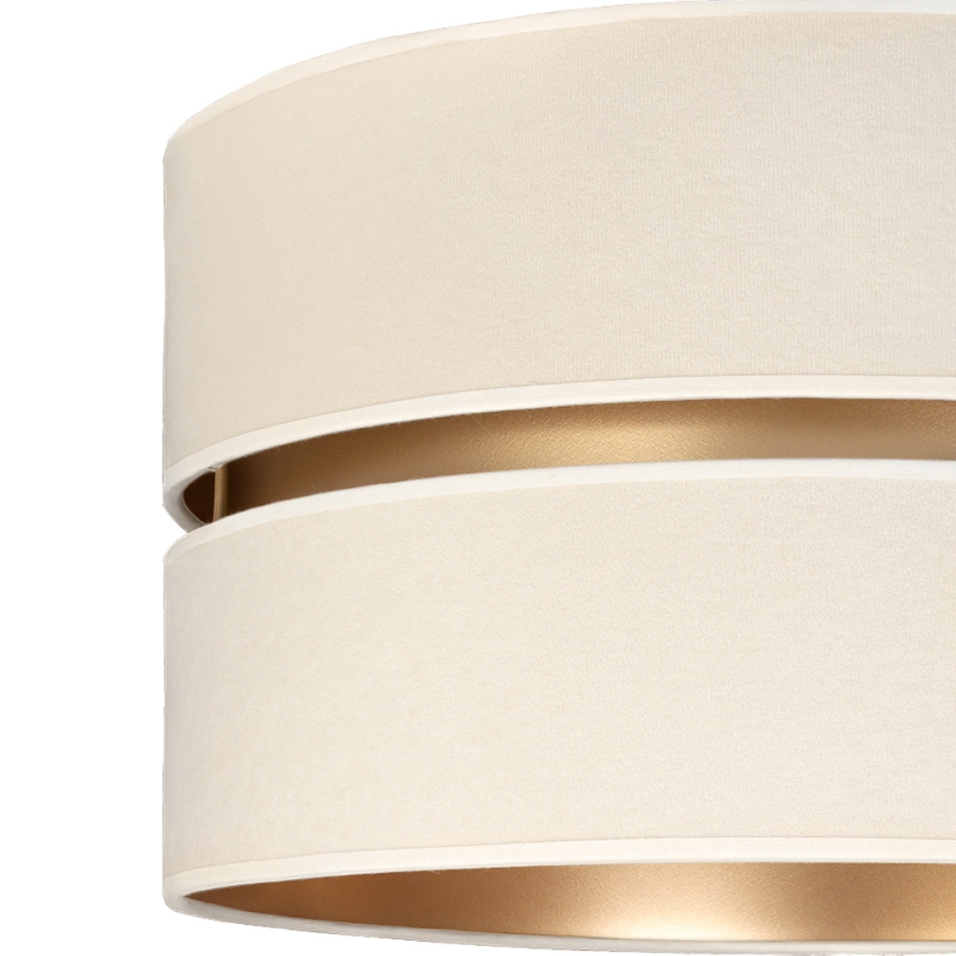 Brilagi - Závesný luster DUO-DUO na lanku 1xE27/60W/230V pr. 40 cm krémová/zlatá