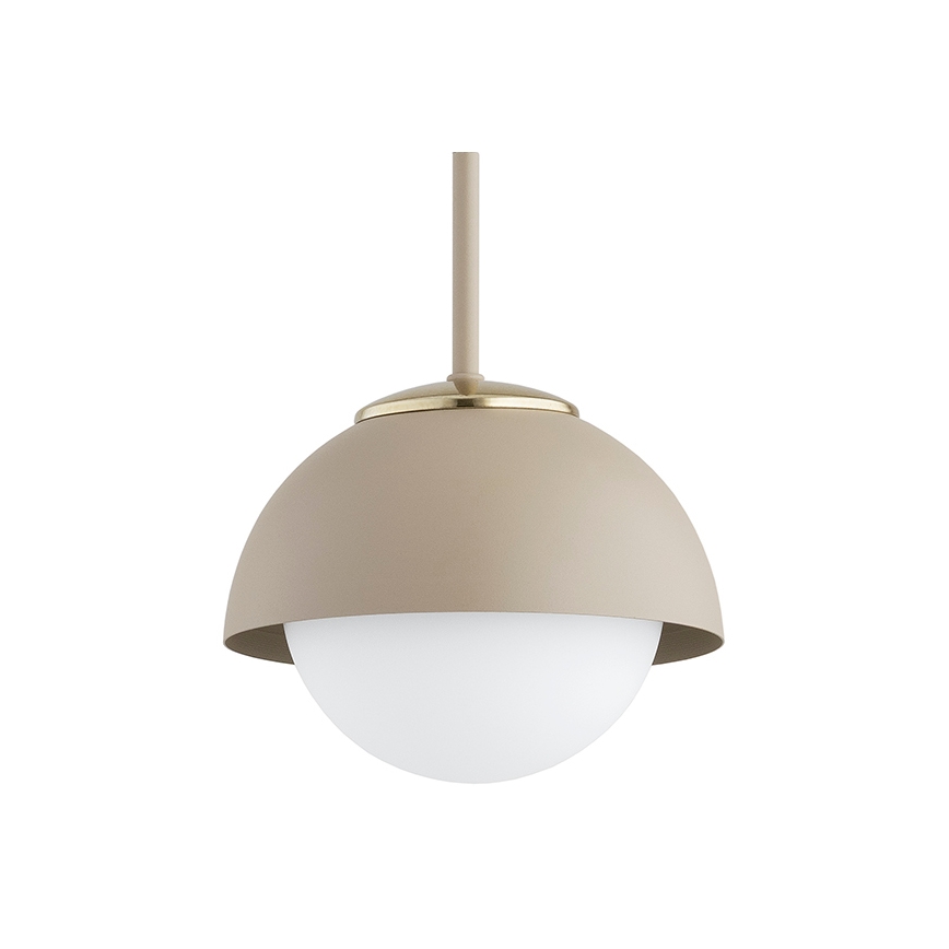 Brilagi - Závesný luster na lane COSMO 3xE27/60W/230V béžová/zlatá