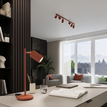 Brilagi - Závesný luster na lane CRESTO 1xGU10/10W/230V červený