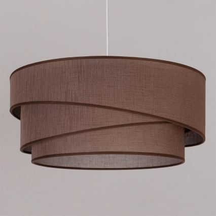Brilagi - Závesný luster na lanku ARROW 1xE27/60W/230V priemer 45 cm, hnedý