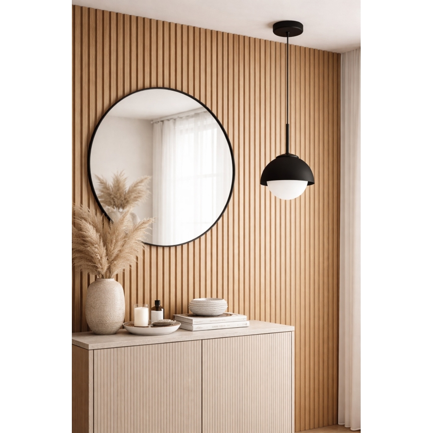 BRILAGI - Závesný luster na lanku COSMO 1xE27/60W/230V pr. 18 cm čierna