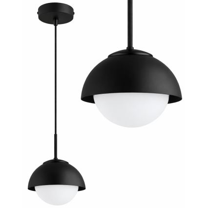BRILAGI - Závesný luster na lanku COSMO 1xE27/60W/230V pr. 18 cm čierna