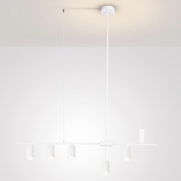 Brilagi - Závesný luster na lanku CRANE 6xGU10/30W/230V biela