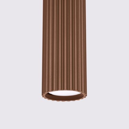 Brilagi - Závesný luster na lanku CRESTO 1xGU10/10W/230V hnedá