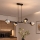 Brilagi - Závesný luster na lanku DIOR 4xE27/60W/230V čierna/dymová sivá