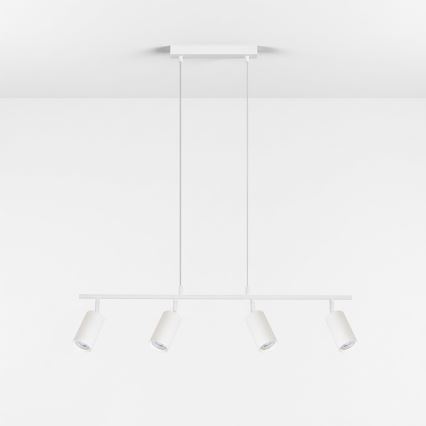 Brilagi - Závesný luster na lanku SELE 4xGU10/30W/230V biela