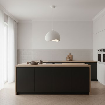 Brilagi - Závesný luster na lanku WABI SABI 1xE27/40W/230V pr. 34 cm biely