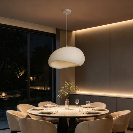 BRILAGI - Závesný luster na lanku WABI SABI 1xE27/60W/230V pr. 50 cm biela